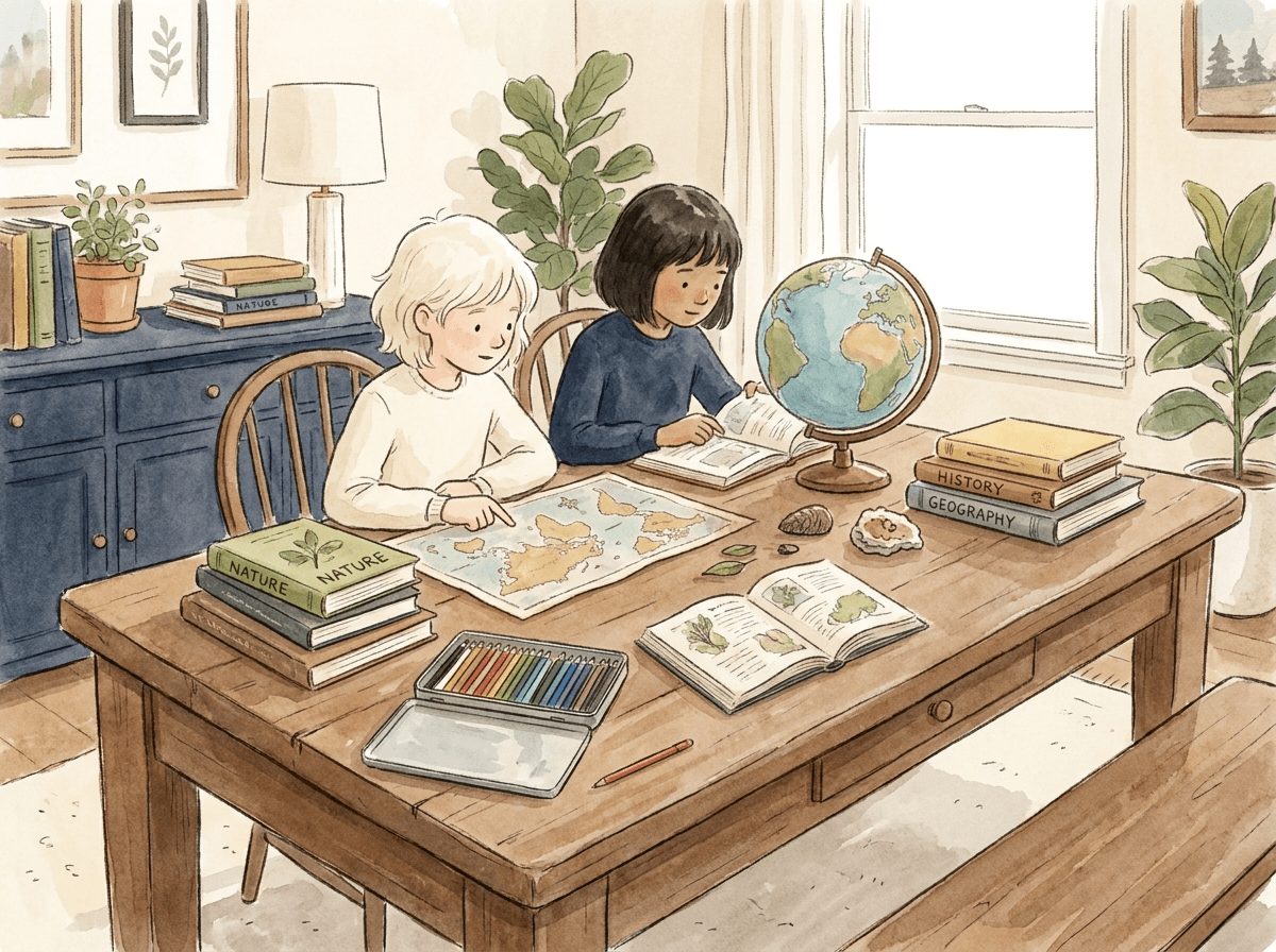 Ilustração Exploradores
